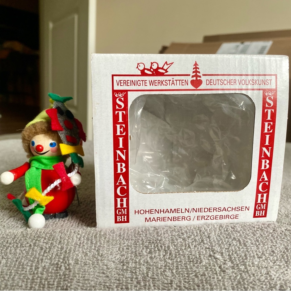 Vintage Steinbach Winter Kite Ornament
